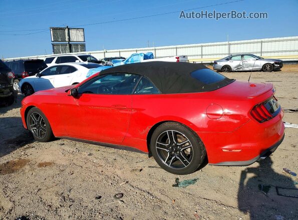 1FATP8UH9L5137653 2020 FORD MUSTANG Red უკანა მარცხენა