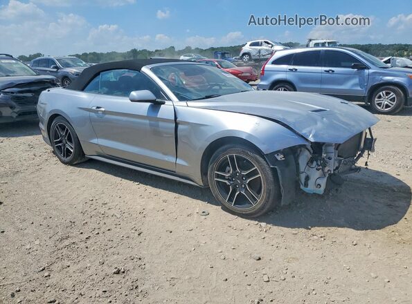 1FATP8UH9M5111815 2021 FORD MUSTANG Серебряный Передняя правая четверть