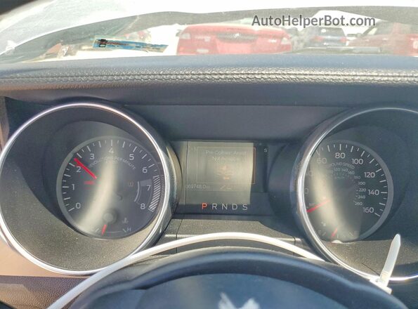 1FATP8UH9M5111815 2021 FORD MUSTANG Серебряный Вид щитка приборов