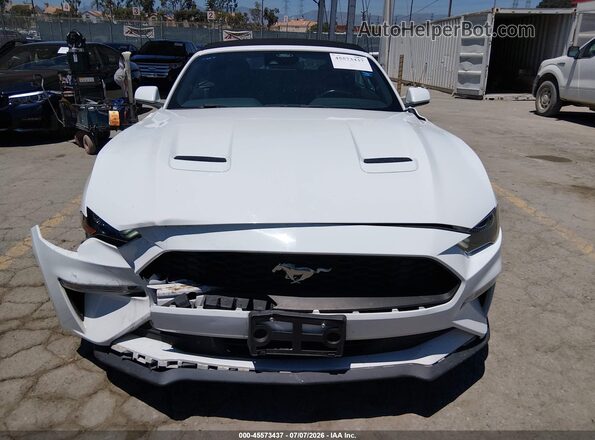 1FATP8UH9M5121356 2021 FORD MUSTANG Белый Вид щитка приборов