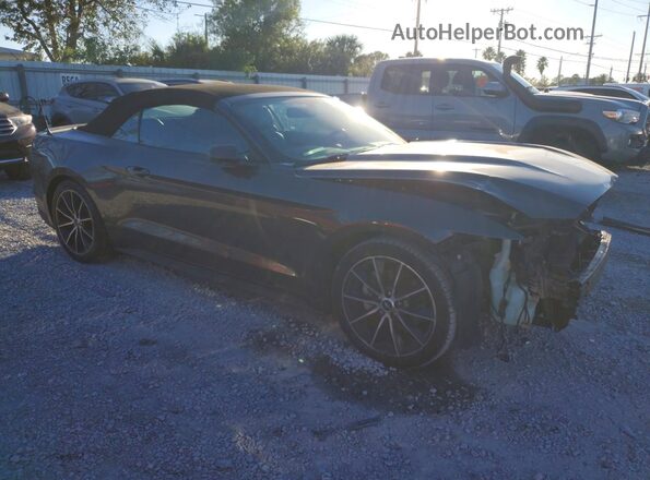 1FATP8UHXG5219235 2016 FORD MUSTANG Gray Delantero derecho
