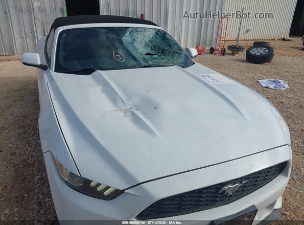 1FATP8UHXG5243339 2016 FORD MUSTANG White Vista frontal