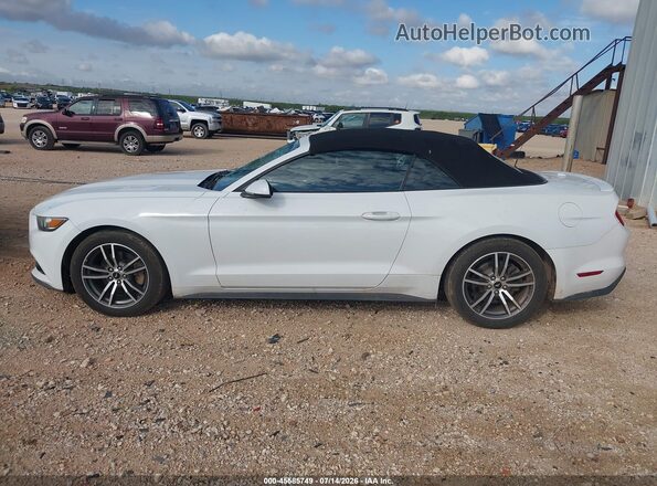 1FATP8UHXG5243339 2016 FORD MUSTANG White Vista interior de 360 grados