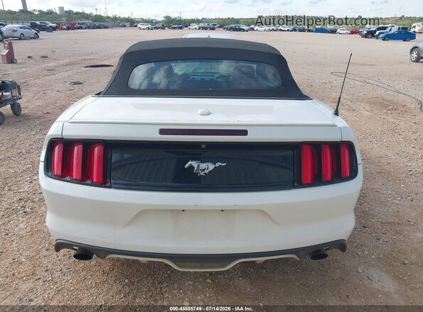 1FATP8UHXG5243339 2016 FORD MUSTANG White 