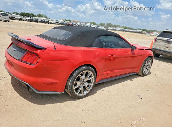 1FATP8UHXG5247407 2016 FORD MUSTANG Red Tył prawy