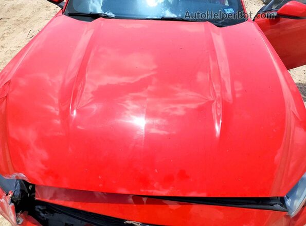 1FATP8UHXG5247407 2016 FORD MUSTANG Red Widok wnętrza z tyłu