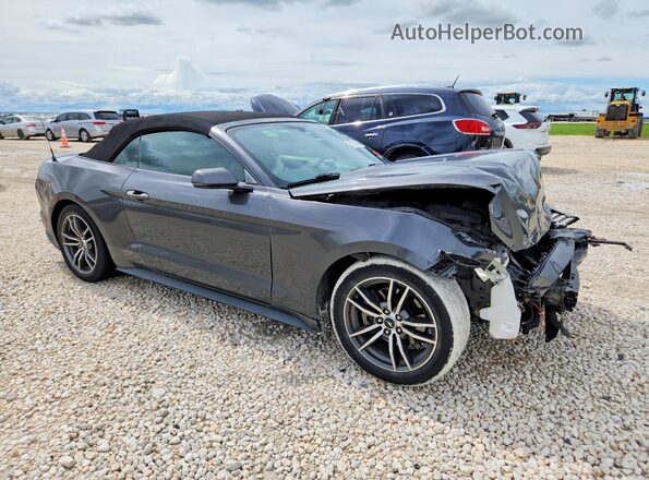 1FATP8UHXH5204848 2017 FORD MUSTANG Gray Front right
