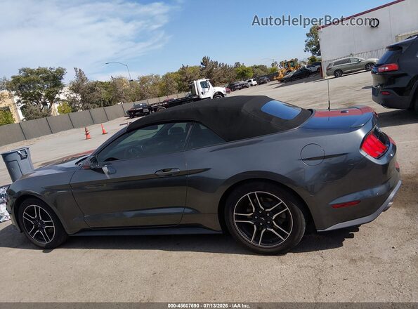 1FATP8UHXJ5145418 2018 FORD MUSTANG Gray Widok wnętrza 360 stopni