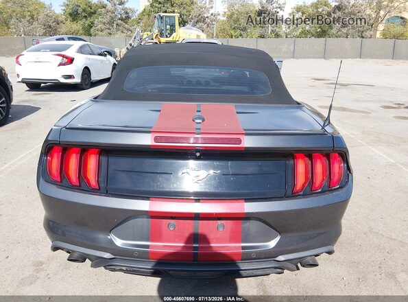 1FATP8UHXJ5145418 2018 FORD MUSTANG Gray 