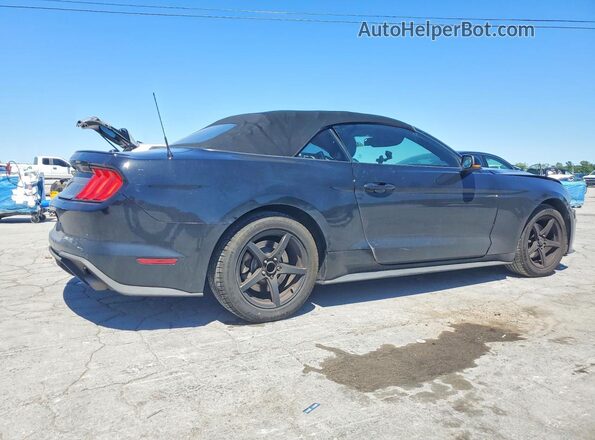 1FATP8UHXK5109701 2019 FORD MUSTANG Black უკანა მარჯვენა