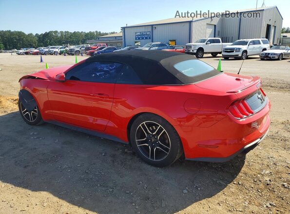 1FATP8UHXK5138650 2019 FORD MUSTANG Red Tył lewy