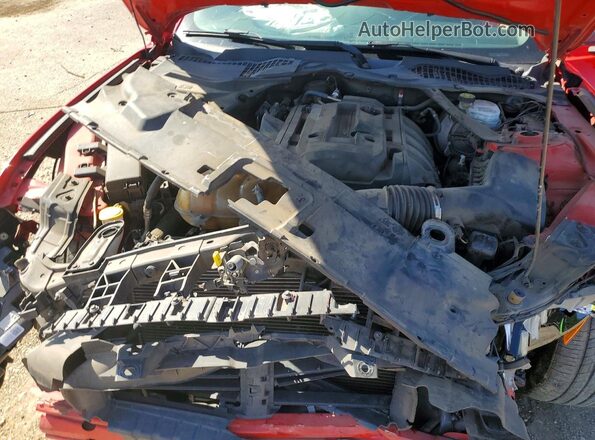 1FATP8UHXK5138650 2019 FORD MUSTANG Red Widok wnętrza z tyłu
