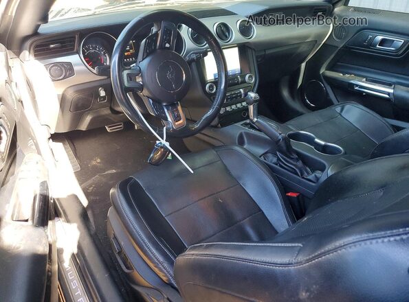 1FATP8UHXL5180060 2020 FORD MUSTANG Blue წინა პანელის ხედი
