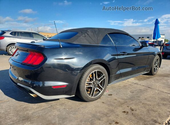 1FATP8UHXM5115310 2021 FORD MUSTANG Black Հետևի աջ