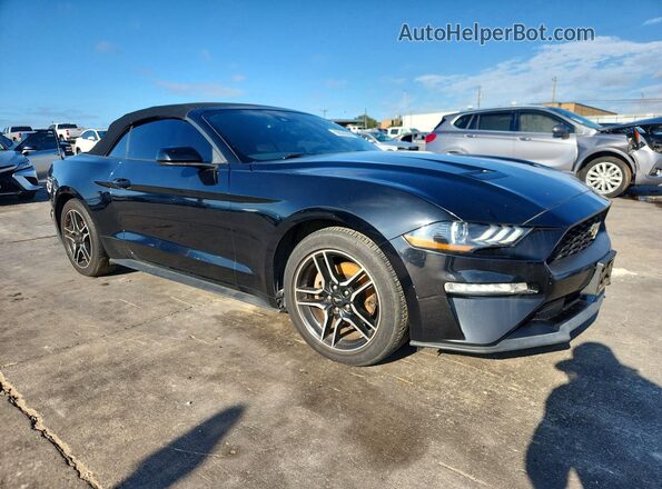 1FATP8UHXM5115310 2021 FORD MUSTANG Black Առջևի աջ