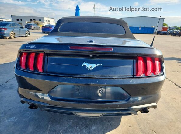 1FATP8UHXM5115310 2021 FORD MUSTANG Black Հետևի տեսք