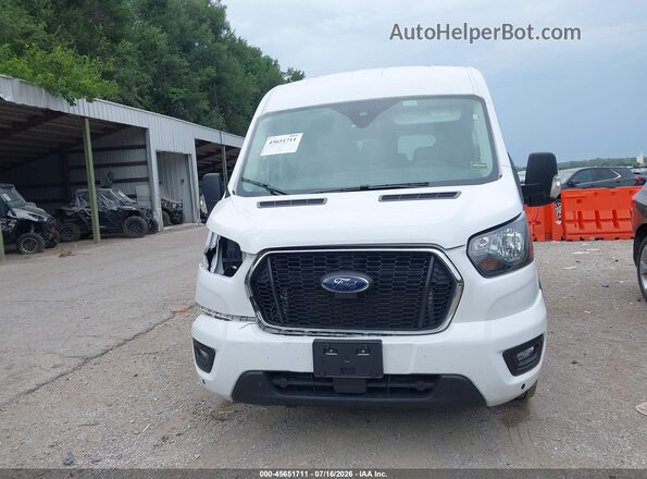 1FBAX2C80SKA50390 2025 FORD TRANSIT-350 White ხელსაწყოთა პანელის ხედი