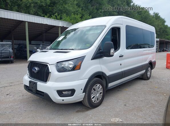 1FBAX2C80SKA50390 2025 FORD TRANSIT-350 White წინა მარცხენა ხედი სამი მეოთხედიდან