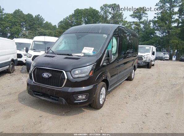 1FBAX2C82TKA07655 2026 FORD TRANSIT-350 Black Vista tres cuartos delantera izquierda