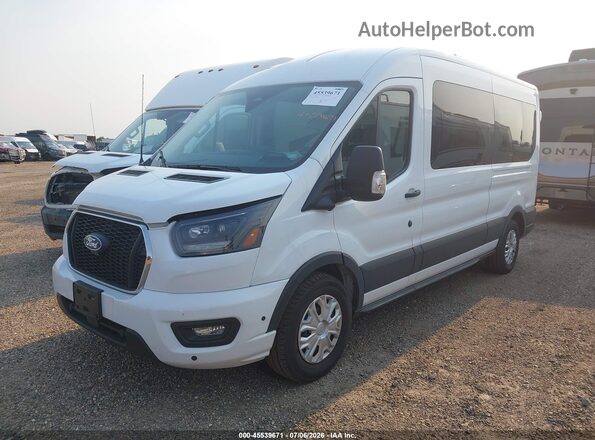 1FBAX2C83TKA06157 2026 FORD TRANSIT-350 White Передня ліва чверть
