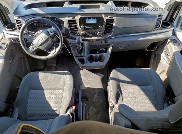 1FBAX2C85LKA43498 2020 FORD TRANSIT Black Առջևի վահանակի տեսք