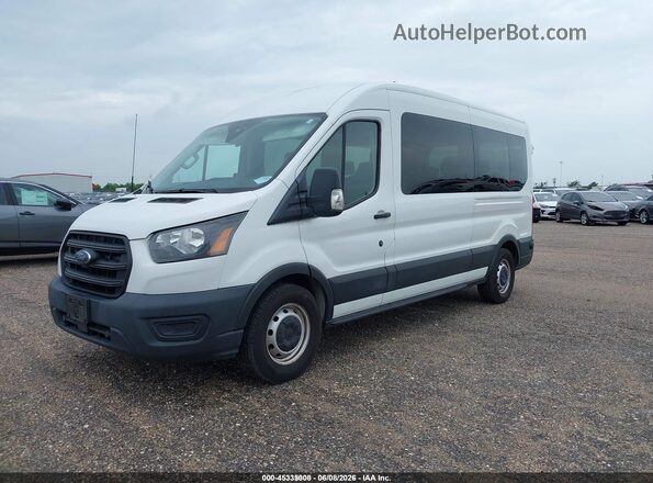 1FBAX2C87LKB02518 2020 FORD TRANSIT-350 White Vista tres cuartos delantera izquierda