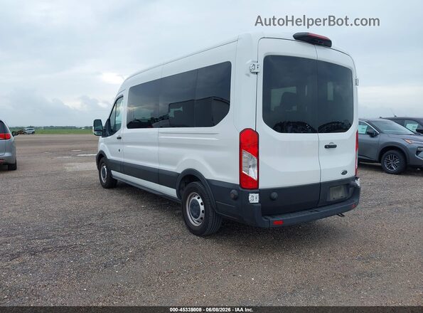 1FBAX2C87LKB02518 2020 FORD TRANSIT-350 White Trasero izquierdo