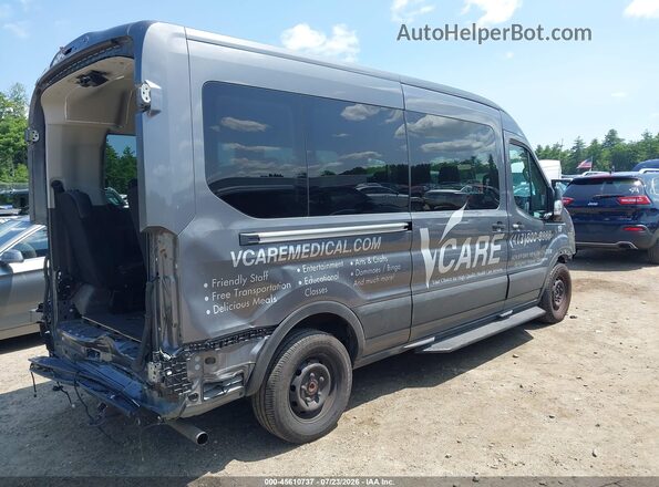 1FBAX2C8XPKB74769 2023 FORD TRANSIT-350 Gray უკანა მარჯვენა