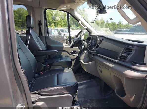 1FBAX2C8XPKB74769 2023 FORD TRANSIT-350 Gray წინა სალონის ხედი