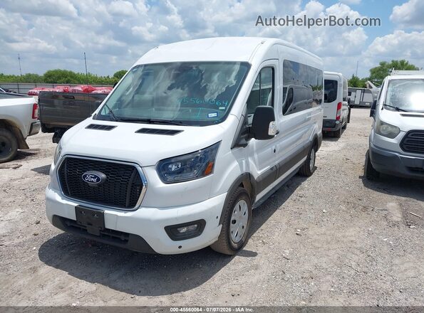 1FBAX2C8XTKB08054 2026 FORD TRANSIT-350 White წინა მარცხენა ხედი სამი მეოთხედიდან