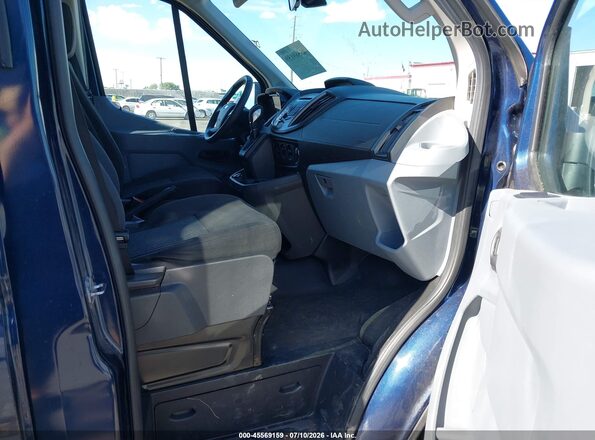 1FBAX2CG0KKA98902 2019 FORD TRANSIT-350 Dark Blue Вид салона спереди