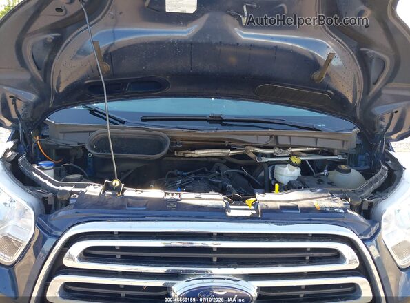 1FBAX2CG0KKA98902 2019 FORD TRANSIT-350 Dark Blue Вид сзади