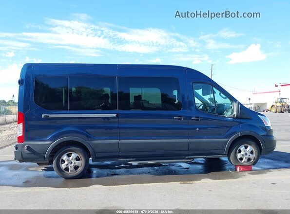1FBAX2CG0KKA98902 2019 FORD TRANSIT-350 Dark Blue Панорамный вид салона 360°