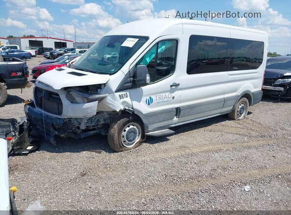 1FBAX2CG8PKB75281 2023 FORD TRANSIT-350 White Przód lewy