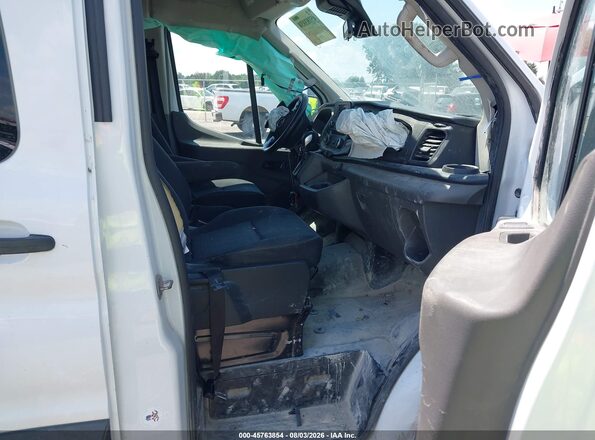 1FBAX2CG8PKB75281 2023 FORD TRANSIT-350 White Widok wnętrza z przodu