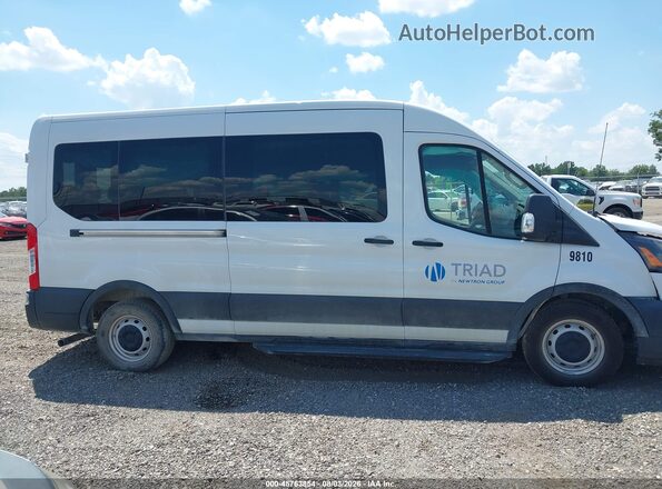 1FBAX2CG8PKB75281 2023 FORD TRANSIT-350 White Widok zestawu wskaźników