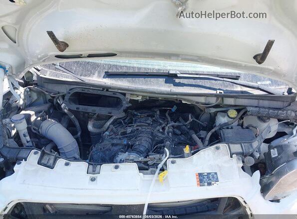 1FBAX2CG8PKB75281 2023 FORD TRANSIT-350 White Widok komory silnika