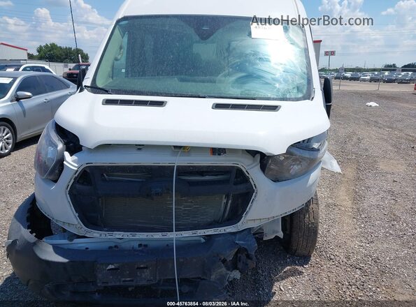 1FBAX2CG8PKB75281 2023 FORD TRANSIT-350 White Widok deski rozdzielczej