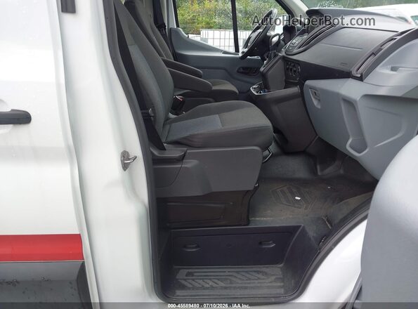 1FBAX2CGXKKA17372 2019 FORD TRANSIT-350 White Front interior view
