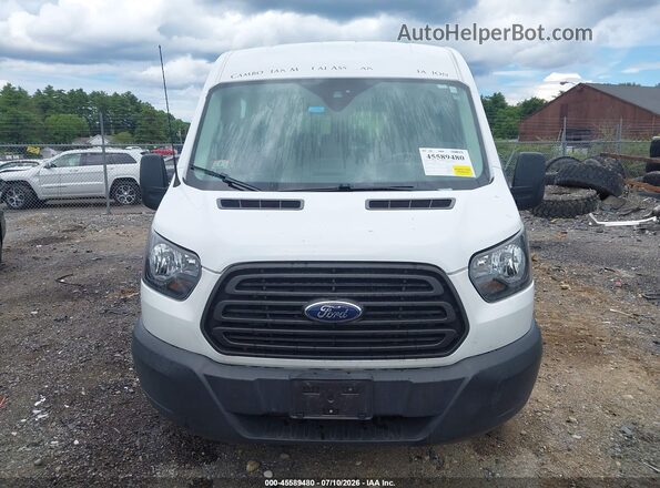 1FBAX2CGXKKA17372 2019 FORD TRANSIT-350 White Rear interior view