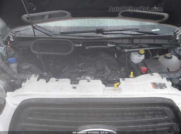 1FBAX2CGXKKA17372 2019 FORD TRANSIT-350 White Rear view