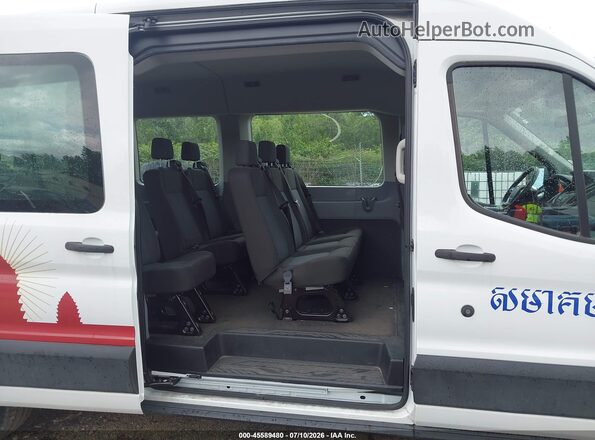 1FBAX2CGXKKA17372 2019 FORD TRANSIT-350 White VIN sticker view