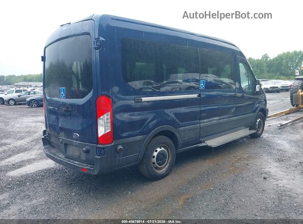 1FBAX2CM0GKA40009 2016 FORD TRANSIT-350 Blue Задня права чверть