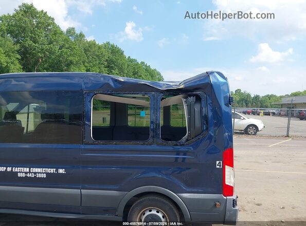 1FBAX2CM0GKA40009 2016 FORD TRANSIT-350 Blue Вид спереду