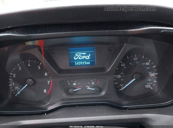 1FBAX2CM0KKA15510 2019 FORD TRANSIT-350 Black უკანა სავარძლების ხედი