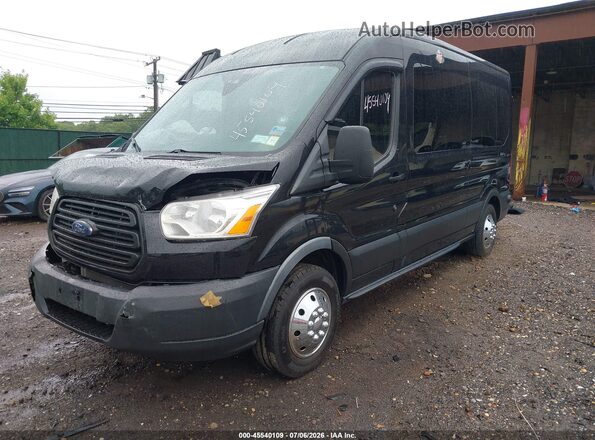 1FBAX2CM0KKA15510 2019 FORD TRANSIT-350 Black წინა ხედი