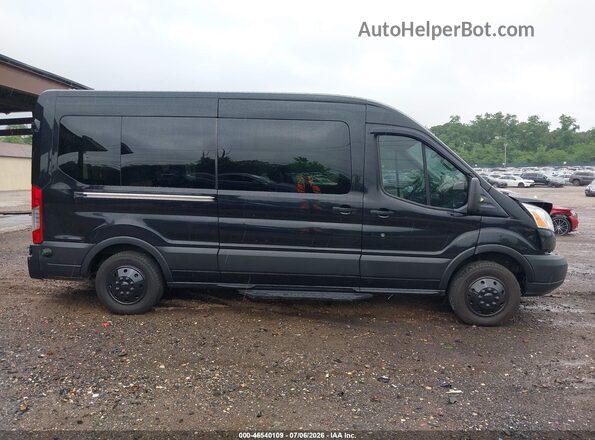 1FBAX2CM0KKA15510 2019 FORD TRANSIT-350 Black უკანა სალონის ხედი