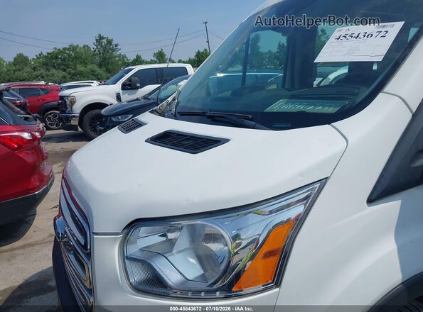 1FBAX2CM1KKA75974 2019 FORD TRANSIT-350 White Вид спереду