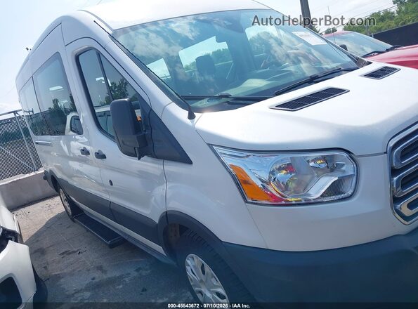 1FBAX2CM1KKA75974 2019 FORD TRANSIT-350 White Вид задньої частини салону