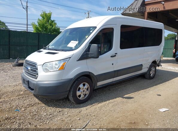 1FBAX2CM2HKA61865 2017 FORD TRANSIT-350 White Передня ліва чверть